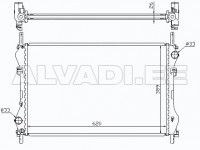Ford Transit / Tourneo 2000-2006 РАДИАТОР ОХЛАЖДЕНИЯ РАДИАТОР ОХЛАЖДЕНИЯ для FORD TRANSIT (V184/5) К...