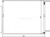 Lexus GX 2003-2009 радиатор кондиционера РАДИАТОР КОНДИЦИОНЕРА для LEXUS GX (UZJ120) Кач...