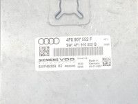 Audi A6 (C6) 2004-2011 Впрыскивание mодуль управления Запчасть код: 4F0910552TX / 5WP45309