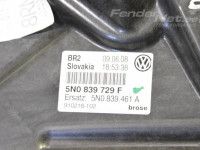 Volkswagen Tiguan 2007-2016 Механизм стеклоподъемника, левый задний (эл.) Запчасть код: 5N0839461A