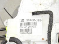Honda CR-V 2006-2012 Замок двери, левый (задний) Запчасть код: 72650-SWA-E03
Дополнительные заме...
