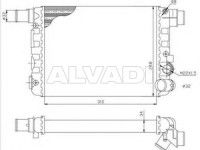 Fiat Cinquecento 1992-1998 РАДИАТОР ОХЛАЖДЕНИЯ РАДИАТОР ОХЛАЖДЕНИЯ для FIAT CINQUECENTO (170),...