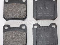Saab 9-3 1998-2002 ТОРМОЗНЫЕ КОЛОДКИ ТОРМОЗНЫЕ КОЛОДКИ для SAAB 9-3 (YS3D) Axle Vers...