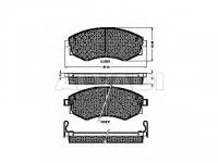 Nissan Primera 1990-1998 ТОРМОЗНЫЕ КОЛОДКИ ТОРМОЗНЫЕ КОЛОДКИ для NISSAN PRIMERA (P10) Мест...