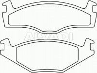 Seat Ibiza 1993-2002 ТОРМОЗНЫЕ КОЛОДКИ ТОРМОЗНЫЕ КОЛОДКИ для SEAT IBIZA(6K), 2023-01-1...