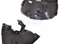 Renault Megane 2002-2009 ПОДКРЫЛЬНИК ПОДКРЫЛЬНИК для RENAULT MEGANE II (M) Часть: сп...