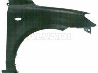 Mazda 2 (DY) 2003-2007 Poritiib КРЫЛО для MAZDA 2 (DY) Местоположение (перед/за...