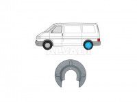 Volkswagen Transporter (T4, Caravelle, Multivan) 1990-2003 ЗАЩИТНЫЙ КОЖУХ ТОРМОЗНОГО ДИСКА ЗАЩИТНЫЙ КОЖУХ ТОРМОЗНОГО ДИСКА для VW TRANSPOR...