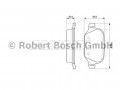 Alfa-Romeo 147 2001-2010 ТОРМОЗНЫЕ КОЛОДКИ ТОРМОЗНЫЕ КОЛОДКИ для ALFA ROMEO 147 (937) Axle...