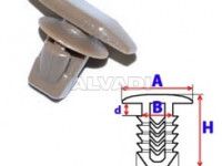 Mazda 323 1994-1998 ПИСТОН ПИСТОН для MAZDA 323 (BH) clamp to bore: 5,8,
О...