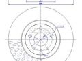 Alfa-Romeo 147 2001-2010 ТОРМОЗНОЙ ДИСК ТОРМОЗНОЙ ДИСК для ALFA ROMEO 147 (937) Тип тор...