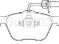 Seat Alhambra 1996-2010 ТОРМОЗНЫЕ КОЛОДКИ ТОРМОЗНЫЕ КОЛОДКИ для SEAT ALHAMBRA (7V8/7V9) B...