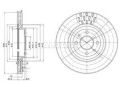 Alfa-Romeo 145 1994-2001 ТОРМОЗНОЙ ДИСК ТОРМОЗНОЙ ДИСК для ALFA ROMEO 145/146 (930) Тип...