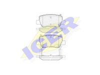 Toyota Avensis (T27) 2008-2019 ТОРМОЗНЫЕ КОЛОДКИ ТОРМОЗНЫЕ КОЛОДКИ для TOYOTA AVENSIS (T27) Axle...