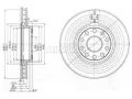 Alfa-Romeo 166 1998-2007 ТОРМОЗНОЙ ДИСК ТОРМОЗНОЙ ДИСК для ALFA ROMEO 166 (936) Brake T...