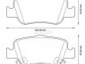 Toyota Auris 2007-2012 ТОРМОЗНЫЕ КОЛОДКИ ТОРМОЗНЫЕ КОЛОДКИ для TOYOTA AURIS (E15J) Model...