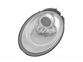 Volkswagen New Beetle 1997-2010 ФАРА ОСНОВНАЯ ФАРА ОСНОВНАЯ для VW BEETLE (1C/9C/1Y) Стандарт...