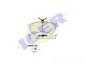 Nissan Almera (N16) 2000-2006 ТОРМОЗНЫЕ КОЛОДКИ ТОРМОЗНЫЕ КОЛОДКИ для NISSAN ALMERA (N16), 2023...