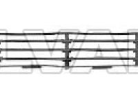 Ford Focus 1998-2004 РЕШЕТКА В БАМПЕРЕ РЕШЕТКА В БАМПЕРЕ для FORD FOCUS (DAW/DBW/DNW/D...