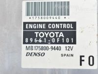 Toyota Corolla Verso Двигатель блок управления (2,2 diisel) Запчасть код: 89661-0F101
Тип кузова: Mahtunive...