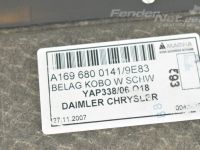 Mercedes-Benz A (W169) Обшивка багажного отсека / Пол Запчасть код: A1696800141 9E83
Тип кузова: 5-us...