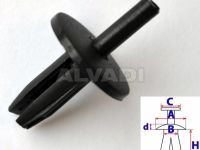 Chrysler Voyager / Town & Country 1990-1995 КОЛЫШЕК КОЛЫШЕК для CHRYSLER TOWN &amp; COUNTRY (ES) До...