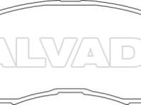 Dodge Avenger 2007-2014 ТОРМОЗНЫЕ КОЛОДКИ ТОРМОЗНЫЕ КОЛОДКИ для DODGE AVENGER (JS) Место ...