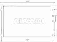 Dodge Caravan 2001-2007 радиатор кондиционера РАДИАТОР КОНДИЦИОНЕРА для DODGE CARAVAN (RG/RS)...
