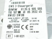 Mini One, Cooper (R50 / R52 / R53) Компьютер, иммобилайзер Запчасть код: 61359145097
Тип кузова: 3-ust luu...